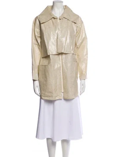 Pre-owned Yeohlee Linen Coat In Neutral