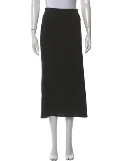 Pre-owned Yeohlee Long Skirt In Black