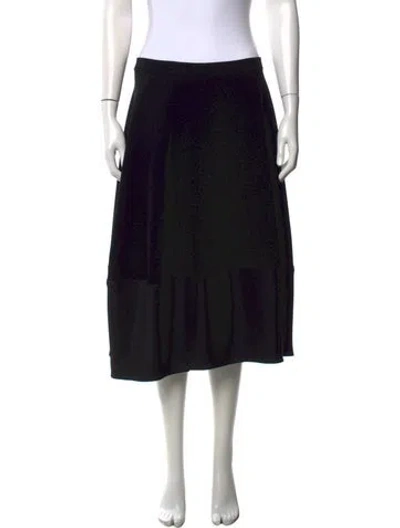 Pre-owned Yeohlee Midi Length Skirt In Black