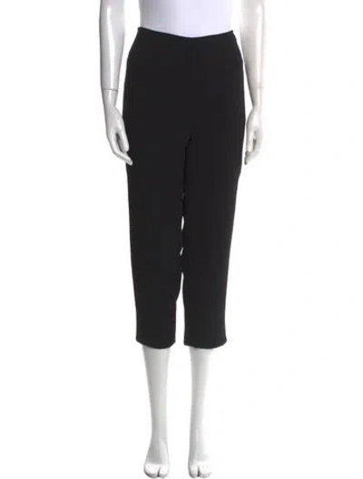 Pre-owned Yeohlee Straight Leg Pants In Black