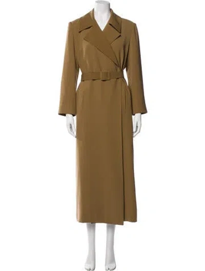 Pre-owned Yeohlee Trench Coat In Brown
