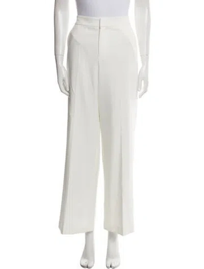 Pre-owned Yeon Wide Leg Pants In White