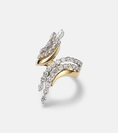Yeprem 18kt Gold Ring With Diamonds