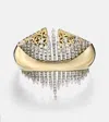 Yeprem Golden Strada 18kt Gold Cuff Bracelet With Diamonds
