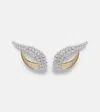 Yeprem Golden Strada 18kt Gold Earrings With Diamonds In Gold