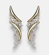 Yeprem Golden Strada 18kt Gold Earrings With Diamonds