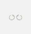 Yeprem Golden Strada 18kt Gold Earrings With Diamonds In Gold