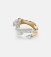Yeprem Golden Strada 18kt Gold Ring With Diamonds In Gold