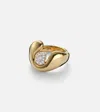 Yeprem Golden Strada 18kt Gold Ring With Diamonds In Gold