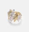Yeprem Golden Strada 18kt Yellow Gold And White Gold With Diamonds Ring In Yellow