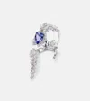 Yeprem Ring Reign Supreme Aus 18kt Weissgold Mit Diamanten Und Tansanit In Silber