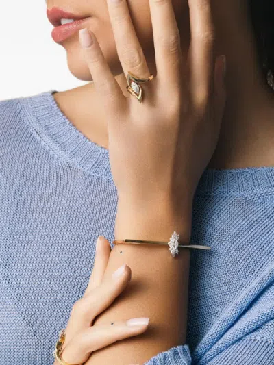 Yeprem Strada Diamond Bangle Bracelet In Gold