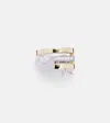 Yeprem Whisper Ear 18kt Gold Single Ear Cuff With Diamonds In Gold