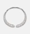 Yeprem Y-couture 18kt White Gold Necklace With Diamonds In Neutral