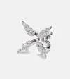 Yeprem Y-not 18kt White Gold Ring With Diamonds In Silver