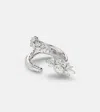Yeprem Y-not 18kt White Gold Ring With Diamonds In Metallic