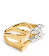 Yeprem Yellow Gold, White Gold And Diamond Ring