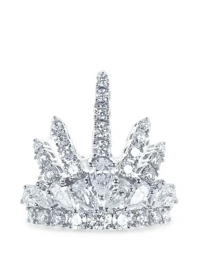 Yeprem Y-not Diamond Ring In Gray