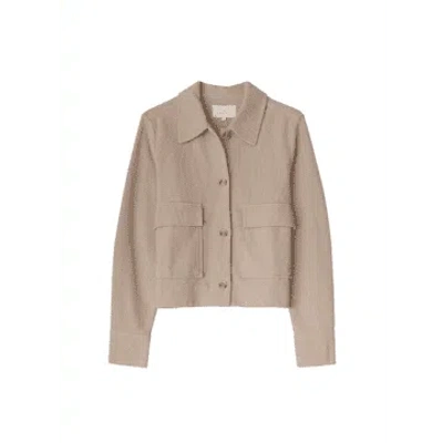 Yerse Aster Jacket In Beige From In Neturals