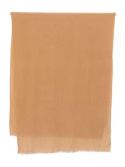 Yerse Beige Johonson Scarf In Wool Blend