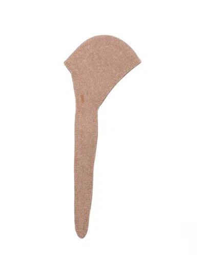 YERSE Berretto beige Manus con paraorecchie YERSE