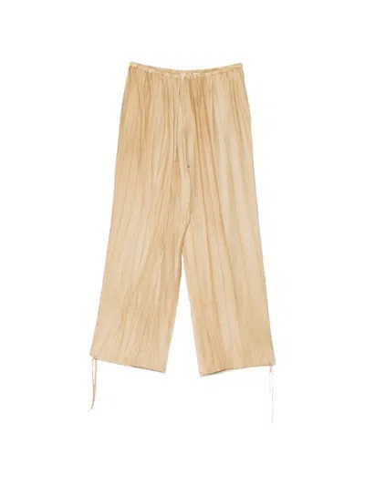 Yerse Drawstring Trousers In Neutral