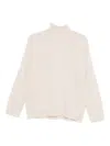 Yerse High-neck Bobble-textured Sweater In Multi