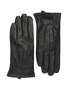 Yerse Moss Gloves In Black Goatskin