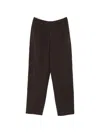 Yerse Pinstripe-pattern Trousers In Brown