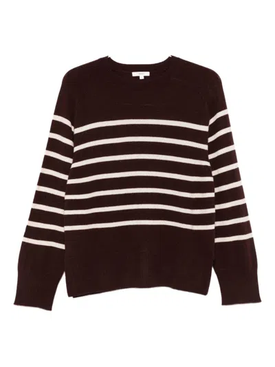 Yerse Striped Crew Neck Sweater