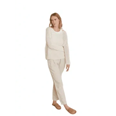 Yerse Taormina Trousers In Beige From In Neturals