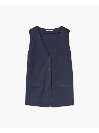 Yerse Top Woman  42220 Cotton In Blue