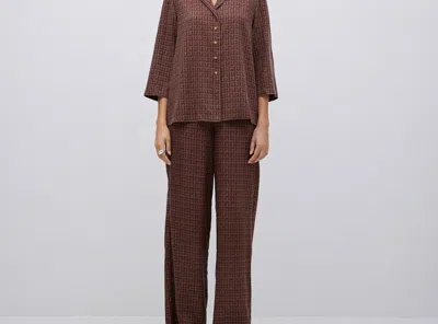 Yerse Women's Trousers  42811_113 Organic Cotton In Brown