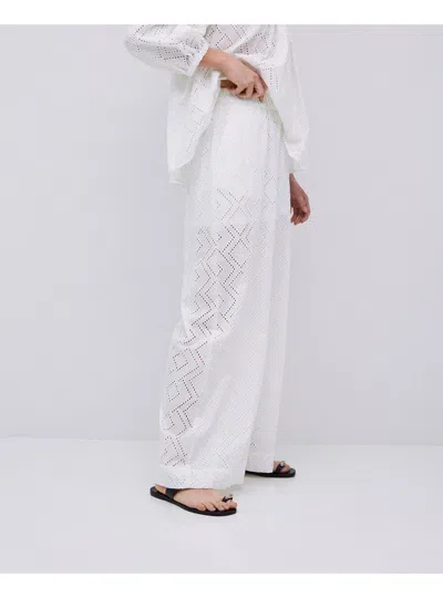 Yerse Women's Trousers  42897_001 Organic Cotton In White
