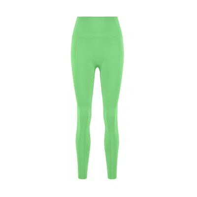 Yes Flâneuse Women's Bethany Signature High Rise Silky Soft Leggings Summer Green