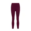 Yes Flâneuse Women's Black / Brown Hope Leggings With Side Mesh Pockets Plum Caspia In Black/brown