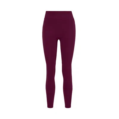 Yes Flâneuse Women's Black / Brown Melissa Ruffles Edition Silky Soft Leggings Plum Caspia In Black/brown