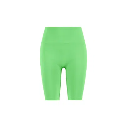 Yes Flâneuse Women's Erin Biker Length Leggings Summer Green