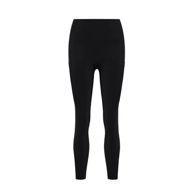Yes Flâneuse Women's Hope Leggings With Side Mesh Pockets Black Beauty