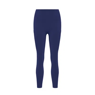 Yes Flâneuse Women's Hope Leggings With Side Mesh Pockets Medival Blue