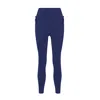 Yes Flâneuse Women's Lana Leggings With Tiny Side Ruffles Medival Blue In Blue