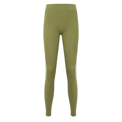 Yes Flâneuse Women's Lexi Side Mesh Leggings Calliste Green