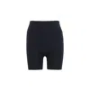Yes Flâneuse Women's Maya Short Length High Waisted Leggings Black Beauty In Black