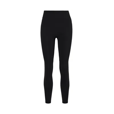 Yes Flâneuse Women's Melissa Ruffles Edition Silky Soft Leggings Black Beauty