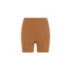 Yes Flâneuse Women's Neutrals Hailey Ruffles Edition Silky Soft Mini Leggings Sugar Almond
