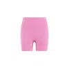 Yes Flâneuse Women's Pink / Purple Kelsey Silky Soft Leggings Prism Pink In Pink/purple
