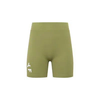 Yes Flâneuse Women's Sia Short Length High Waisted Leggings Calliste Green