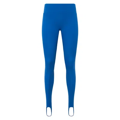 Yes Flâneuse Women's Tony High Wasted Leggings With Foot-strap Classic Blue