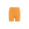 Yes Flâneuse Women's Yellow / Orange Kelsey Silky Soft Leggings Blazing Orange In Yellow/orange