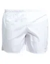 Yes I Am Swim Trunks In White